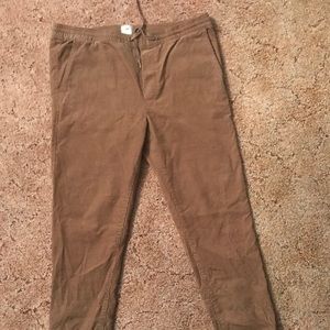 Mens H&M corduroy joggers